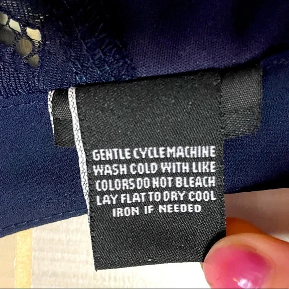 Torrid Navy Blue Lace Short Sleeve Dress Sz 18 Babydoll - Picture 5 of 5